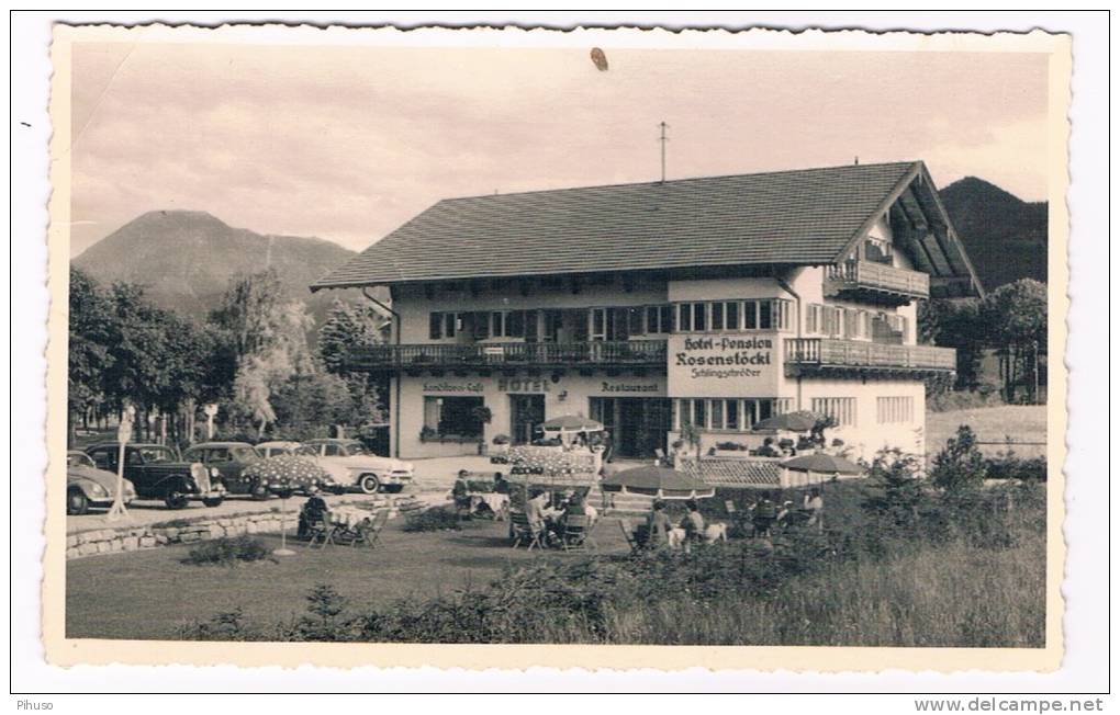 D2973    BAD WIESSEE : Hotel  Haus Rosenstöckl - Bad Wiessee