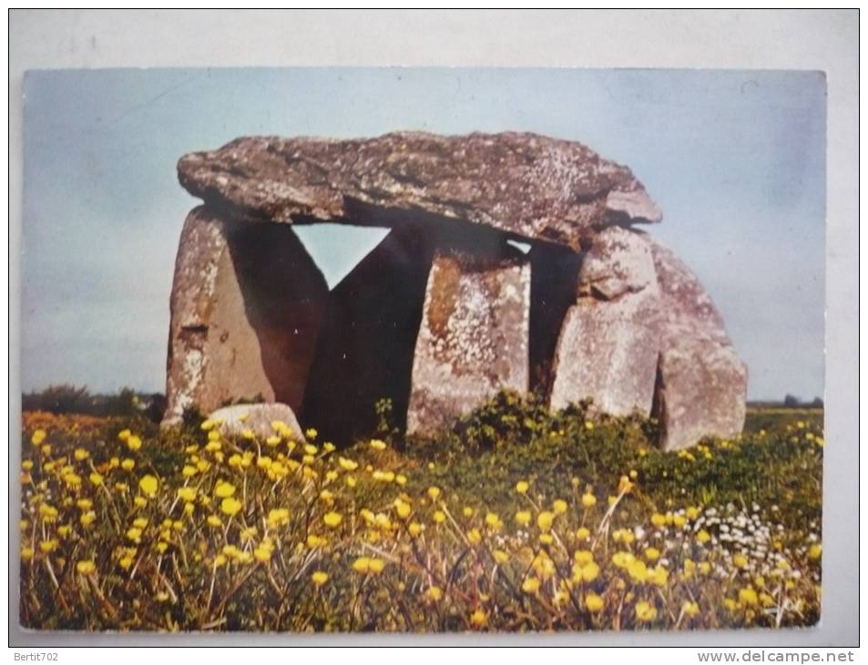 CPSM GRAND FORMAT- 56 - LOCMARIAQUER  - DOLMEN DE KERCADORET - Dolmen & Menhirs