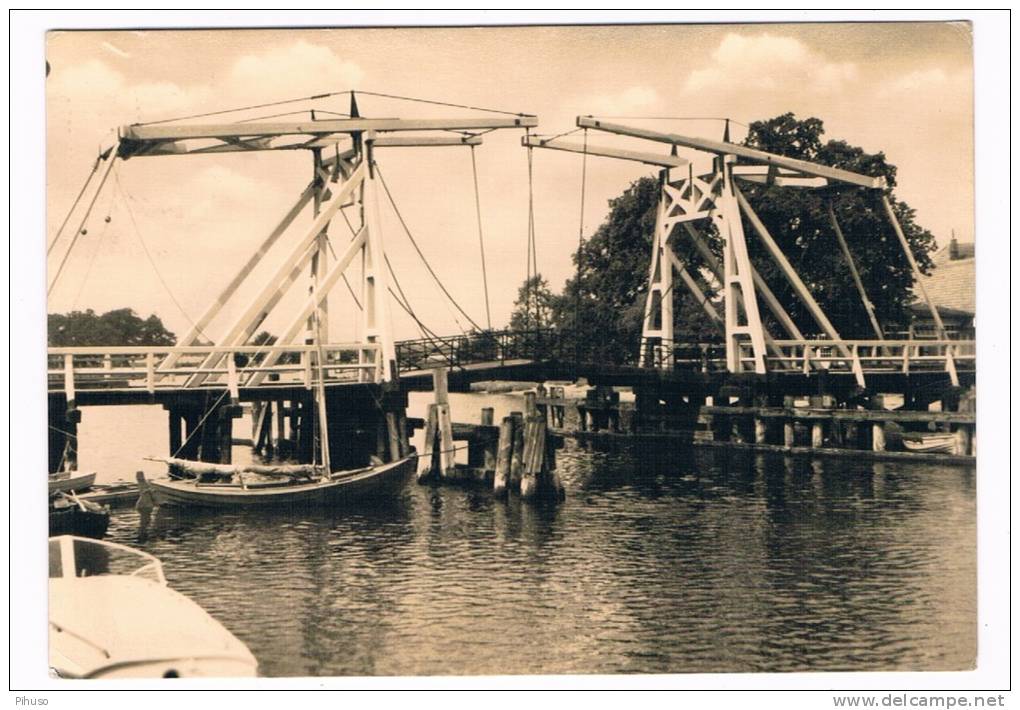 D2992     WIECK Bei GREIFSWALD : An Der Zugbrücke - Greifswald