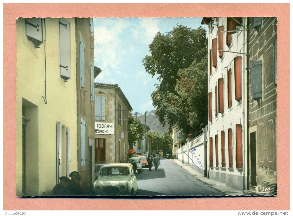 CPSM - 11 - RENNES LES BAINS - LA MAISON DE REPOS - LA POSTE - RENAULT R 4 - 1971 - Autres & Non Classés