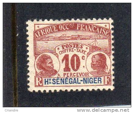 Ht Sénégal Et Niger Annéeannée 1906 Timbre Taxe N°2* - Other & Unclassified