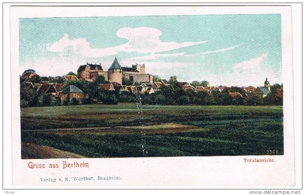 D3018    BENTHEIM : Gruss Aus - Bad Bentheim