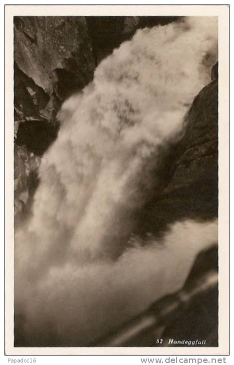 CH - BE - Handeggfall - Echt Fo / Carte-photo Photo-Salathé N° 52 (ungelaufen / Non Circulée) - [Guttannen] - Guttannen