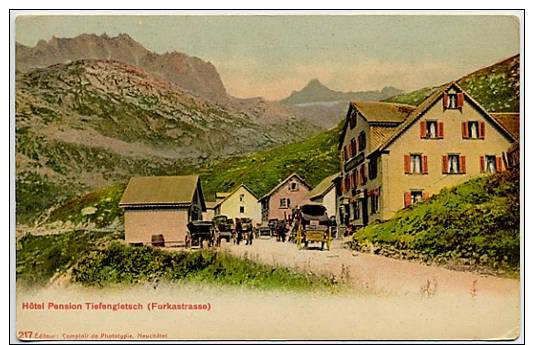 SWITZERLAND  Hotel Pension Tiefengletsch (Furkastrasse) U/ - Sion