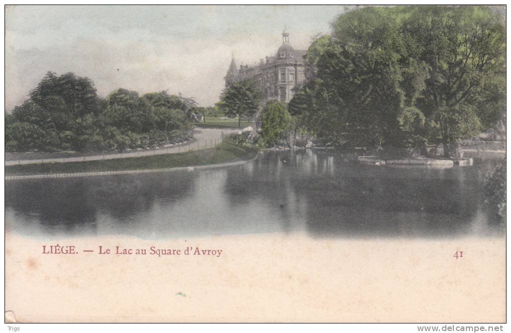 Liège - Le Lac Au Square D'Avroy - Liege