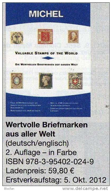 Michel Raritäten Katalog 2012 Neu 60€ Briefmarken Wertvolle Marken Der Welt Old Stamps Of The World Catalogue Of Germany - Hobby & Sammeln