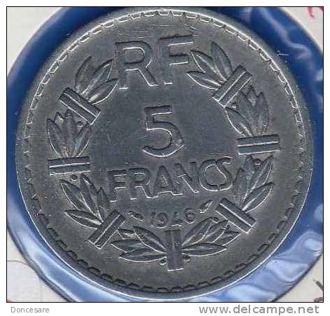 ** 5 FRANCS LAVRILLER ALLU.  1946 ETAT TTB **5FR10** - 5 Francs