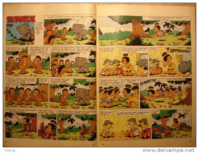 REVUE ENFANT En NEERLANDAIS - OKKI N°30 - 3 AVRIL 1971 - TROMPETJE OP VAKANTIE MOREAU - KIMO EN KAJA - Altri & Non Classificati