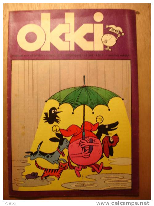 REVUE ENFANT En NEERLANDAIS - OKKI N°26 - 4 MARS 1972 - TROMPETJE IN ITALIE - BOERENSLOOT GROTE GENIETER - KIMO EN KAJA - Otros & Sin Clasificación