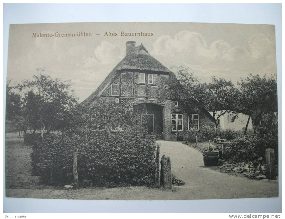 AK Malente-Gremsmühlen "Altes Bauernhaus" - Malente-Gremsmühlen