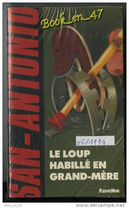 {74796} San-Antonio, Le Loup Habillé En Grand-mère . 05/1994 ; A. Siauve . " En Baisse " - San Antonio