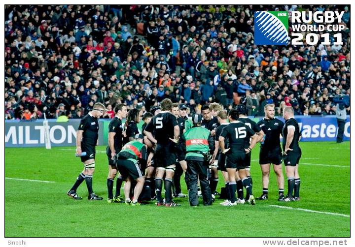 SA24-035    @  Rugby World Cup 2011 , Ganzsache-Postal Stationery -Entier Postal - Rugby