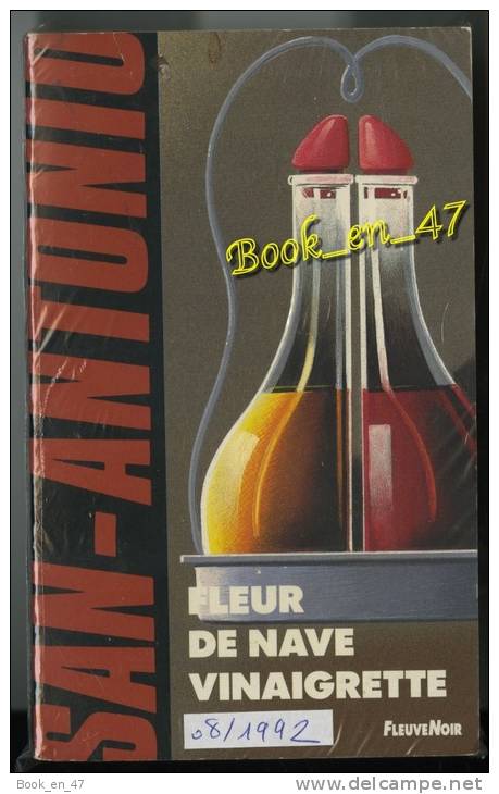 {74495} San-Antonio, Fleur De Nave Vinaigrette , 08/1992 ; A. Siauve . " En Baisse " - San Antonio