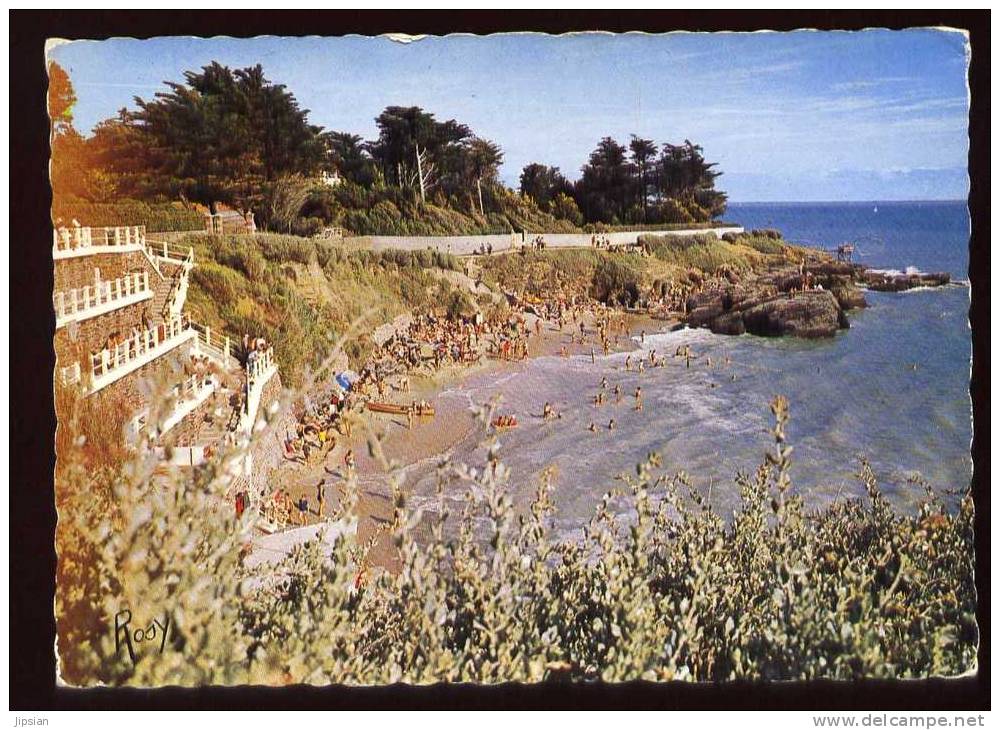 Cpsm  Du  44  Le Clion Sur Mer Près Pornic Plage De La Birochère    PLOZ14 - Pornic