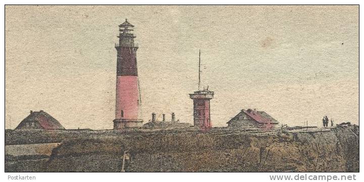 ALTE POSTKARTE HELGOLAND WESTKÜSTE LEUCHTTURM KÜSTENSCHUTZ Lighthouse Phare Cpa Postcard Ansichtskarte AK - Helgoland