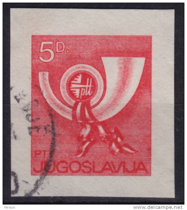 1983 Yugoslavia - Letter Envelope - Stationery Cut - Postal Stationery