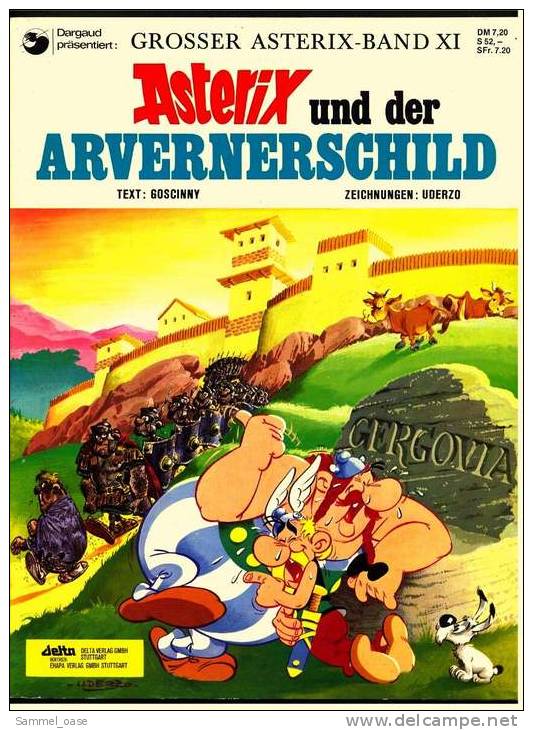 Asterix Heft Band 11 - Asterix Und Der Aevernerschild - Delta Verlag 1991 - Asterix