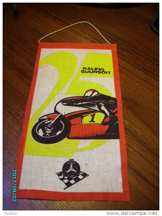 RUSSIA  USSR  ESTONIA PENNANT     MOTOR BIKE  MOTORCYCLE  RACING - Motor Bikes