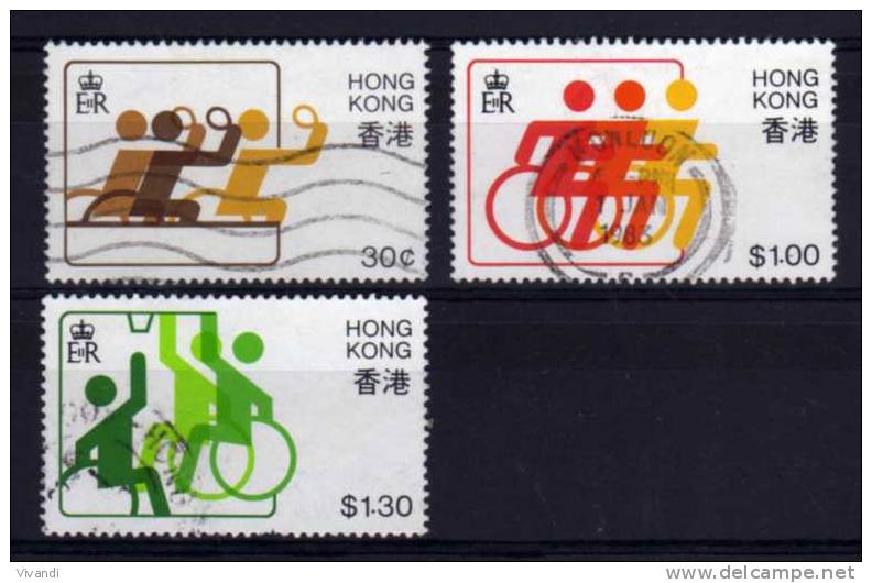 Hong Kong - 1982 - Sport For The Disabled (Part Set) - Used - Oblitérés