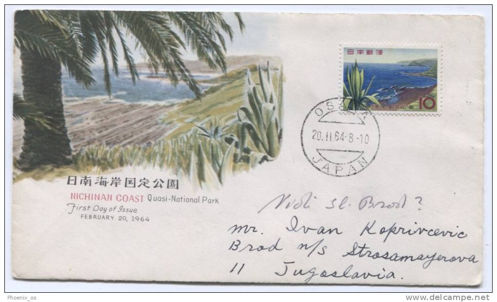 JAPAN, Nippon - Osaka, NICHINAN COAST, Quasi National Park, 1964. - Usados