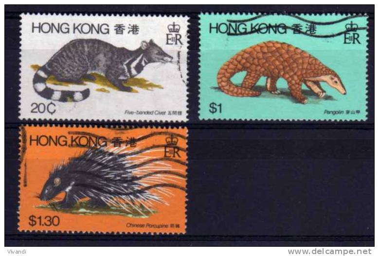 Hong Kong - 1982 - Wild Animals (Part Set) - Used - Oblitérés