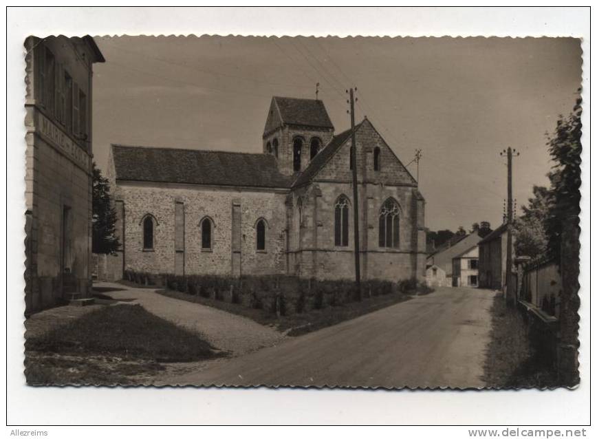 CPSM 95 : SERAINCOURT    église   A   VOIR   !!!! - Seraincourt