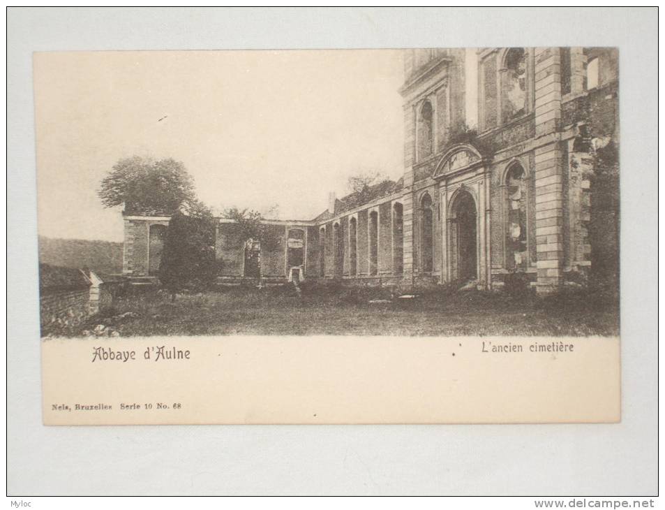 Abbaye D'Aulne. L'ancien Cimetière - Thuin