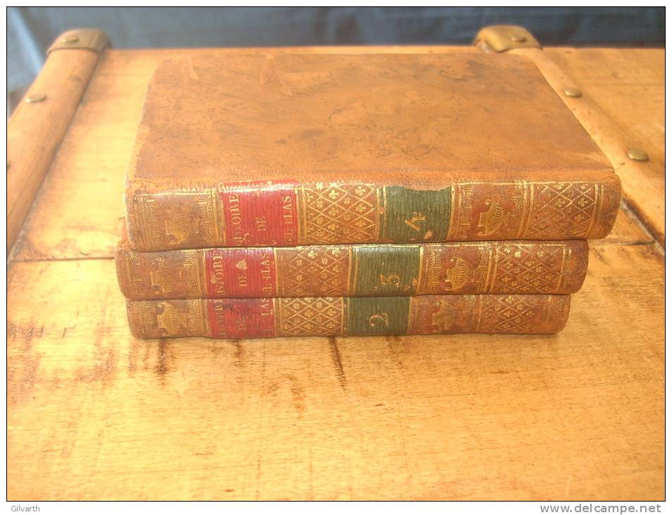 Histoire De Gil Blas De Santillane - LESAGE 3 Volumes 1823 - 1801-1900