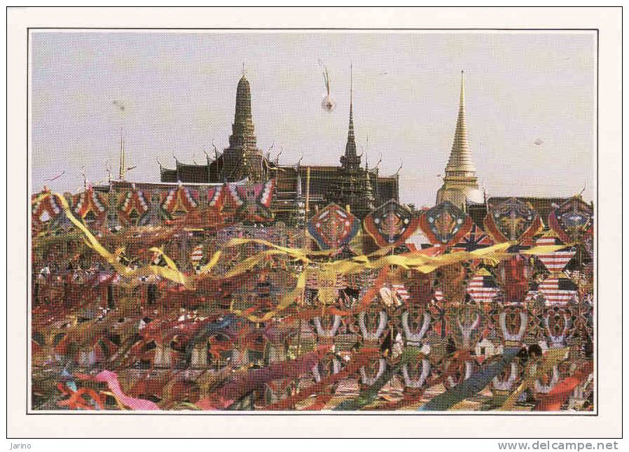 Thailande, Bangkok,Le Wat Phra Keo Ou Siege Le Bouddha D'emeraude,Editeur:Edito-Service S.A., Imprimé En C.E., Reedition - Buddhism