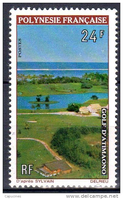 POLYNESIE -  1974: Golf D'Atimaono  (N° 95**) - Neufs