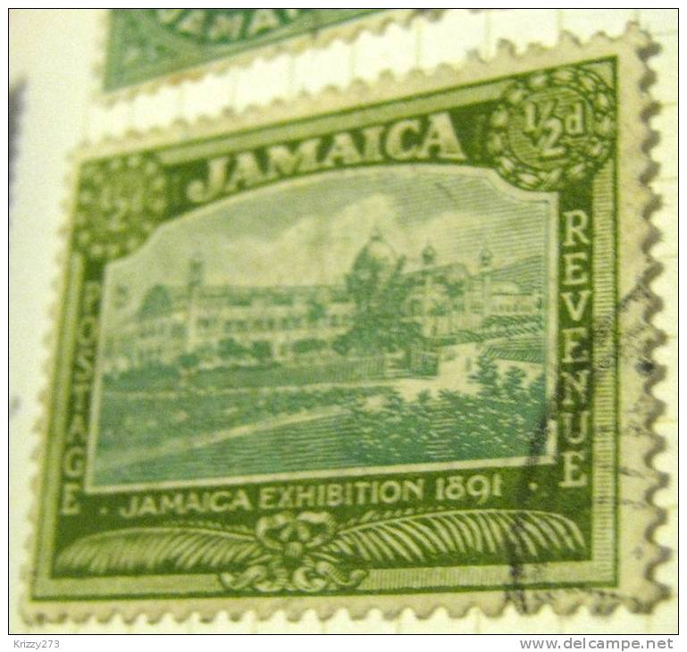 Jamaica 1919 Jamaica Exhibition 1891 0.5d - Used - Jamaica (...-1961)