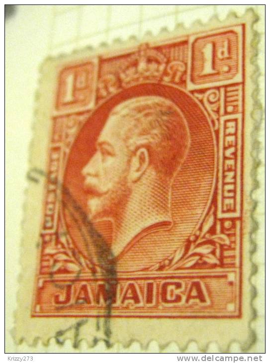 Jamaica 1929 King George V 1d - Used - Jamaica (...-1961)