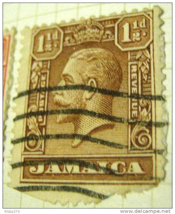 Jamaica 1929 King George V 1.5d - Used - Jamaica (...-1961)