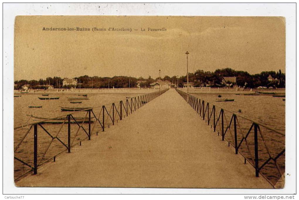 K20 - ANDERNOS-les-BAINS - La Passerelle - Andernos-les-Bains