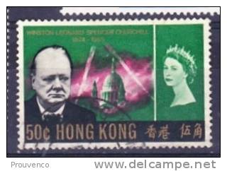 HONG KONG  1966  Sc 226   Sg 219   Churchill  OB. USED  TB - Used Stamps