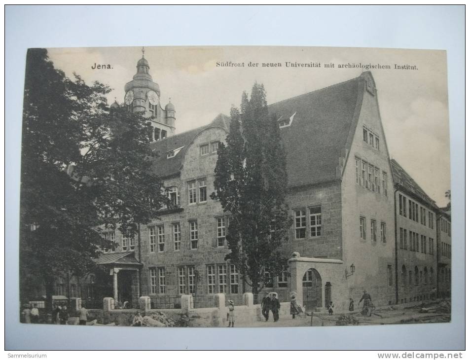 (1/1/35) AK Jena "Südfront Der Neuen Universität Mit Archäologischem Institut" - Jena