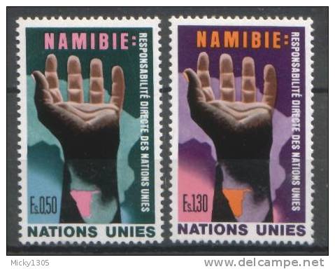 UN / Genf - Mi-Nr 52/53 Postfrisch / MNH ** (o197) - Nuevos