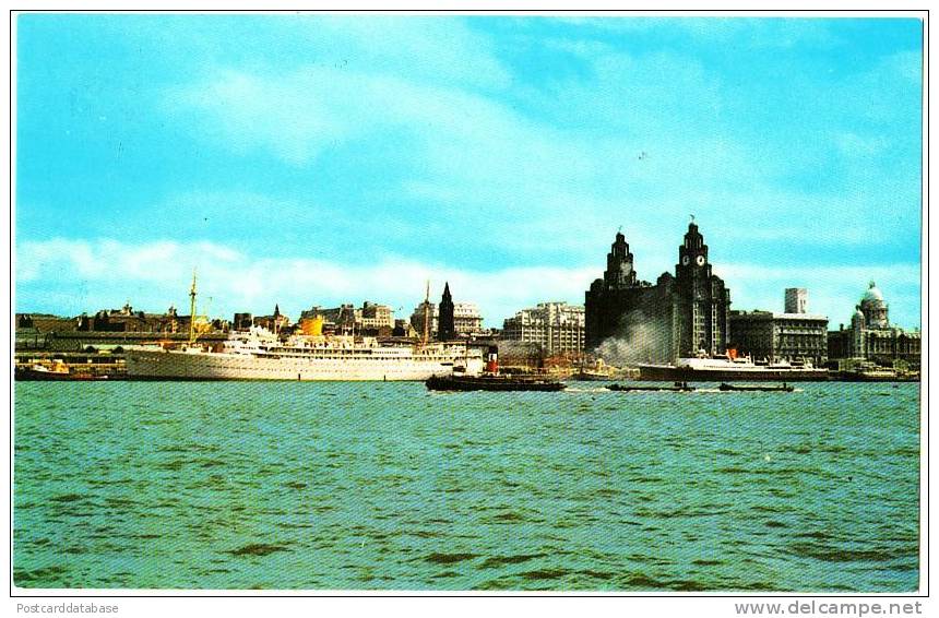 The Waterfront, Liverpool - & Boat - Liverpool