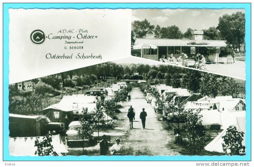 Postcard - ADAC-Platz, Camping - Ostsee    (7357) - Scharbeutz