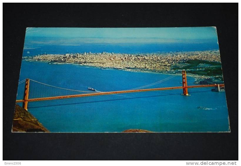 Air View Of   Golden Gate Bridge   /  Gebraucht 1969 ( 1 ) - San Francisco