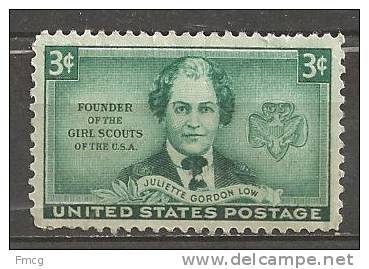 1948 3 Cents Girl Scouts Mint Never Hinged - Ongebruikt