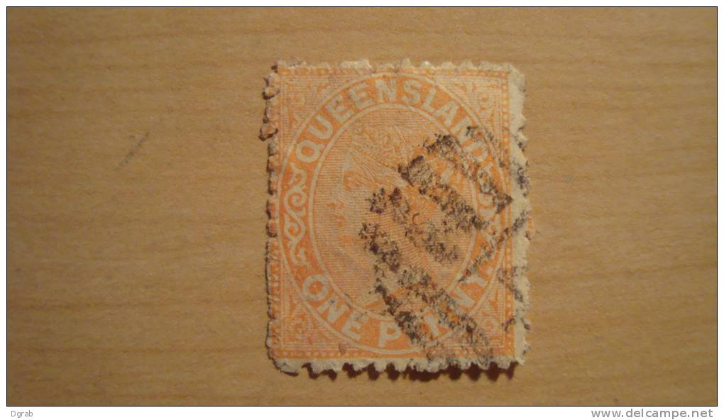 Queensland  1895  Scott #102  Used - Gebruikt