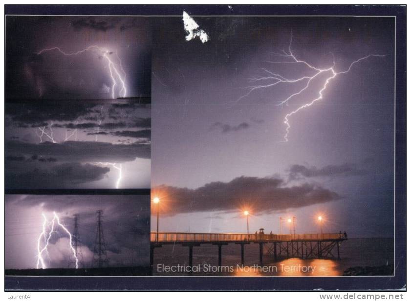(465) Australia - NT - Electric Storms (some White On Front) - Zonder Classificatie