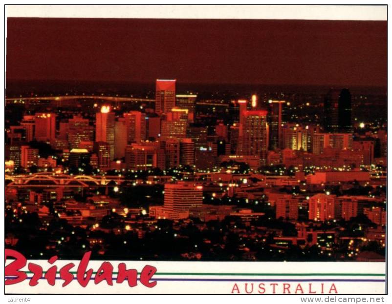 (468) Australia - QLD - Brisbane City At Night - Brisbane