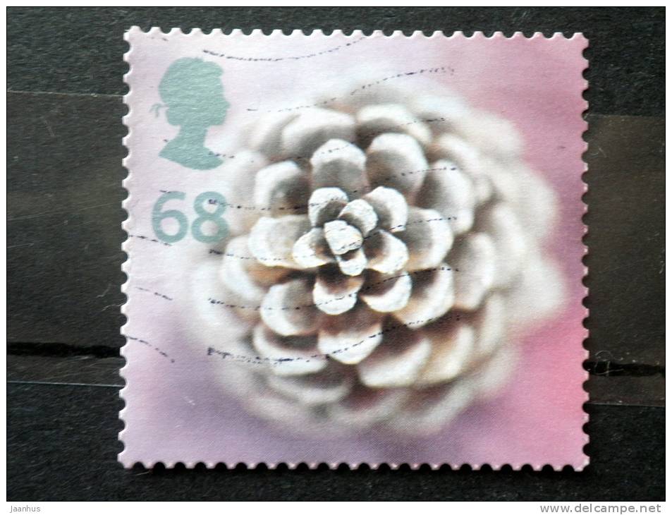 Great Britain - 2002 - Mi.nr.2062 - Used - Christmas - Pine Cones - Sefl-adhesive - Used Stamps