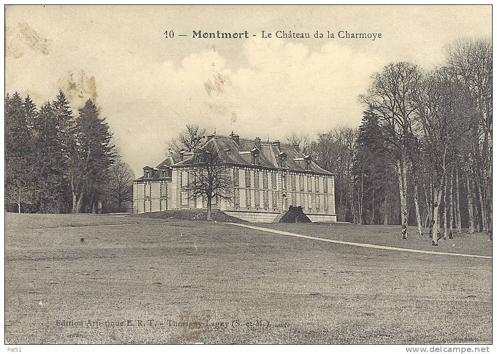 51 - Montmort : Le Château De La Charmoye - Montmort Lucy
