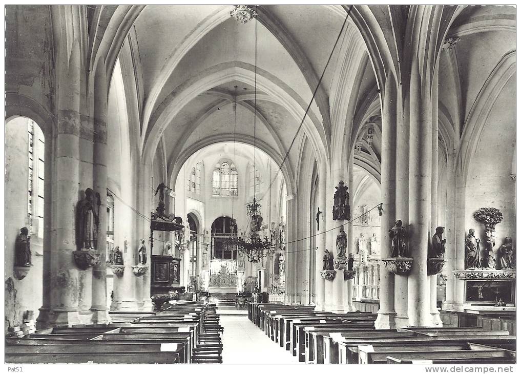 10 - Ervy Le Châtel : Intérieur De L' Eglise - Ervy-le-Chatel