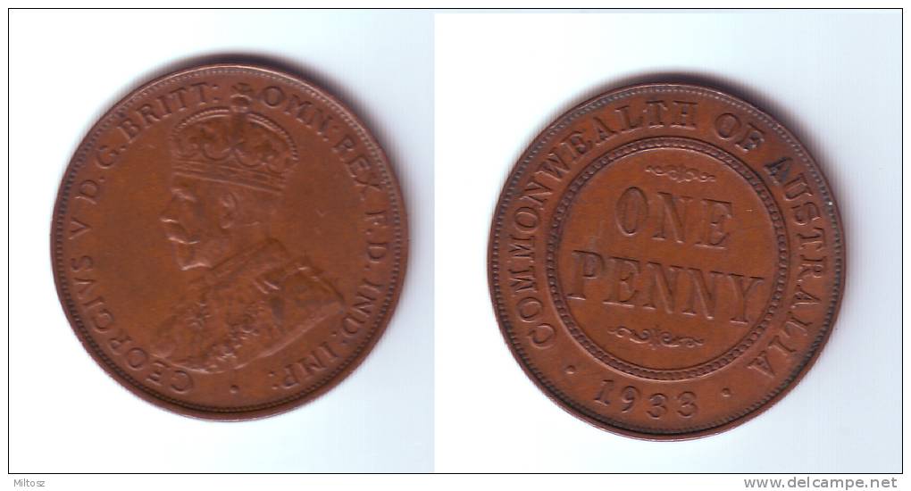 Australia 1 Penny 1933 - Penny