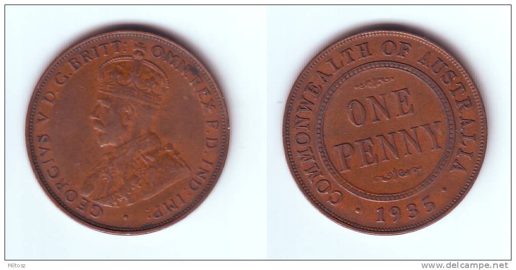 Australia 1 Penny 1935 - Penny