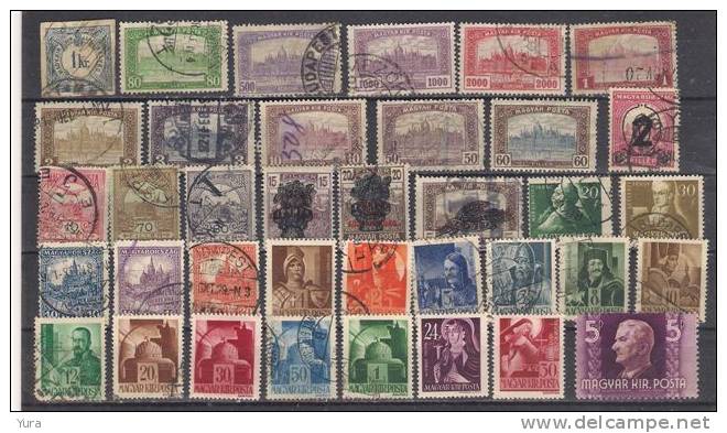 Lot 192 Hungary 500++  without dublicates MNH, Mint, Used